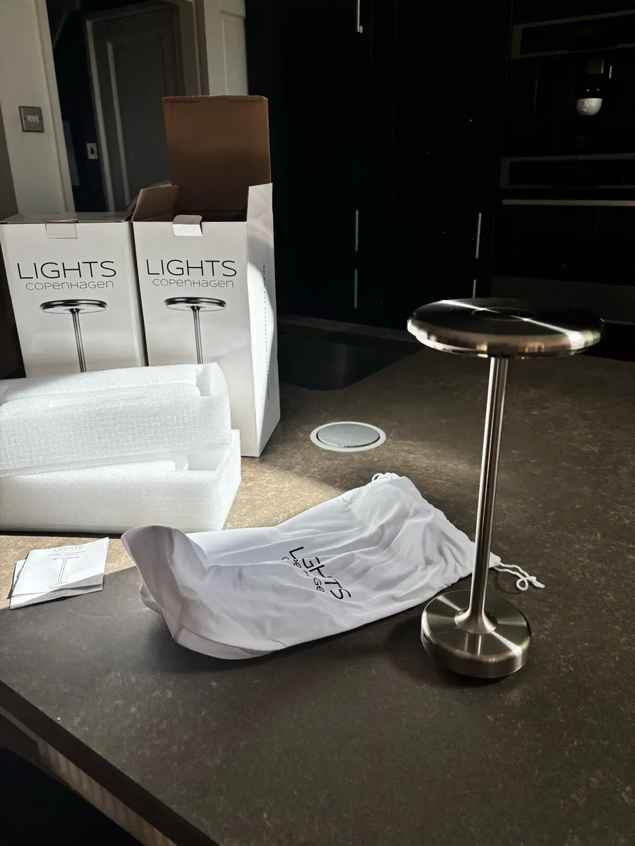 Lights Copenhagen table lamps x 2 - Image 2