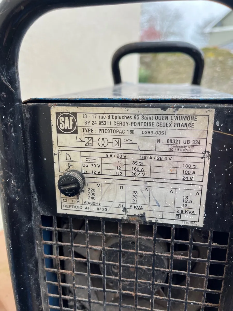 WELDER STICK & TIG 160 AMP - Image 2