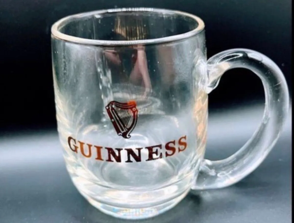 1960s Waterford Crystal Guinness Half Pint Glass