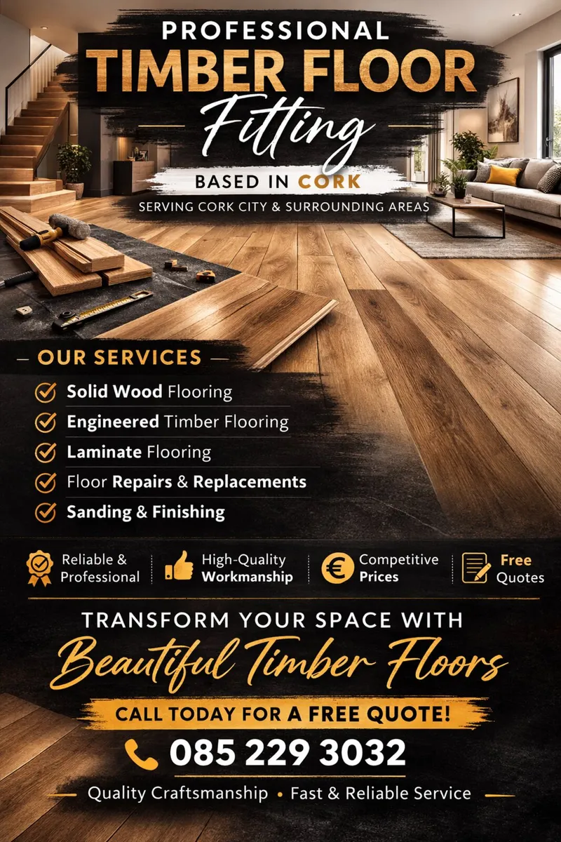 Timber floor fitter