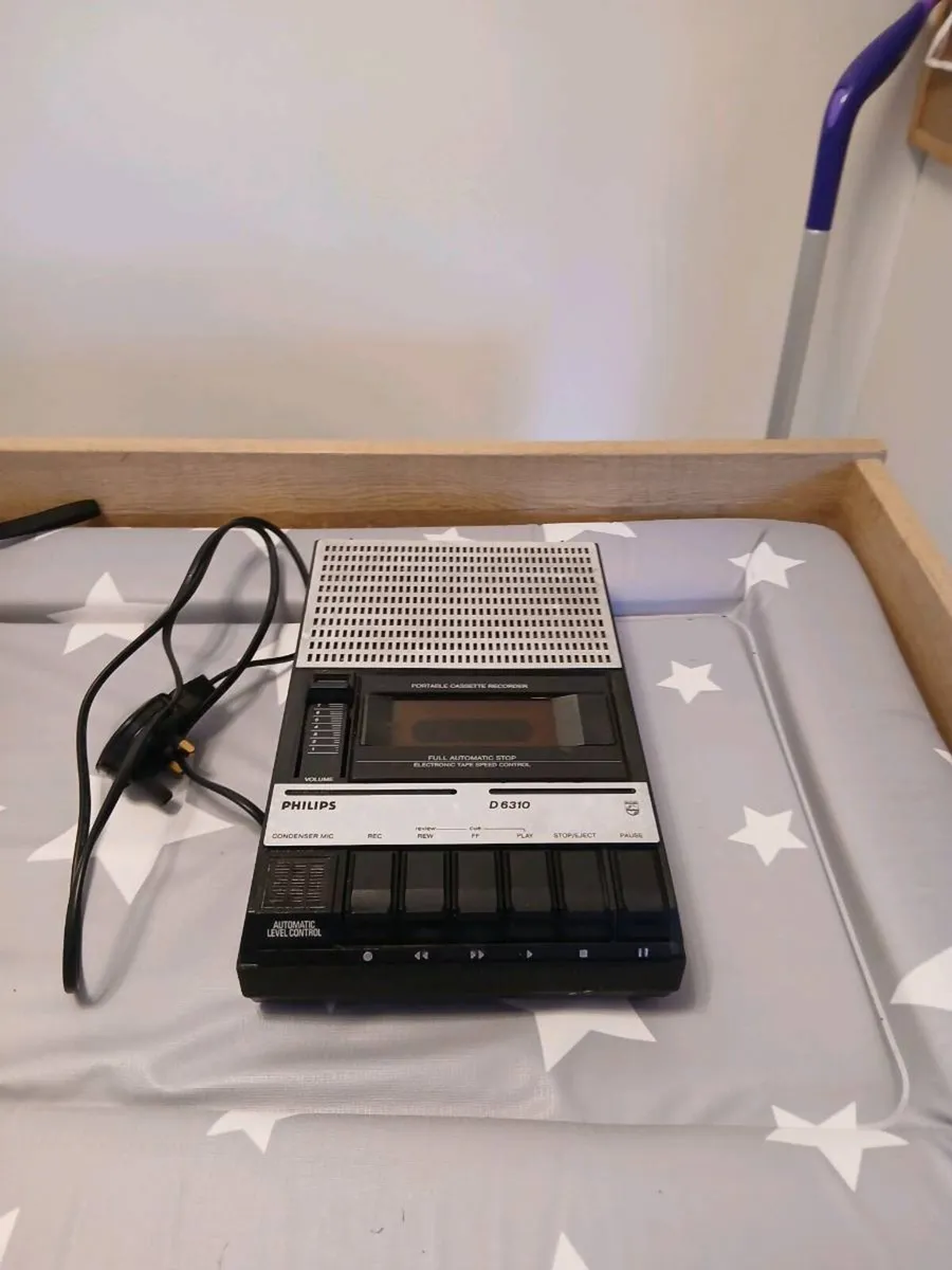 Phillips cassette recorder - Image 1