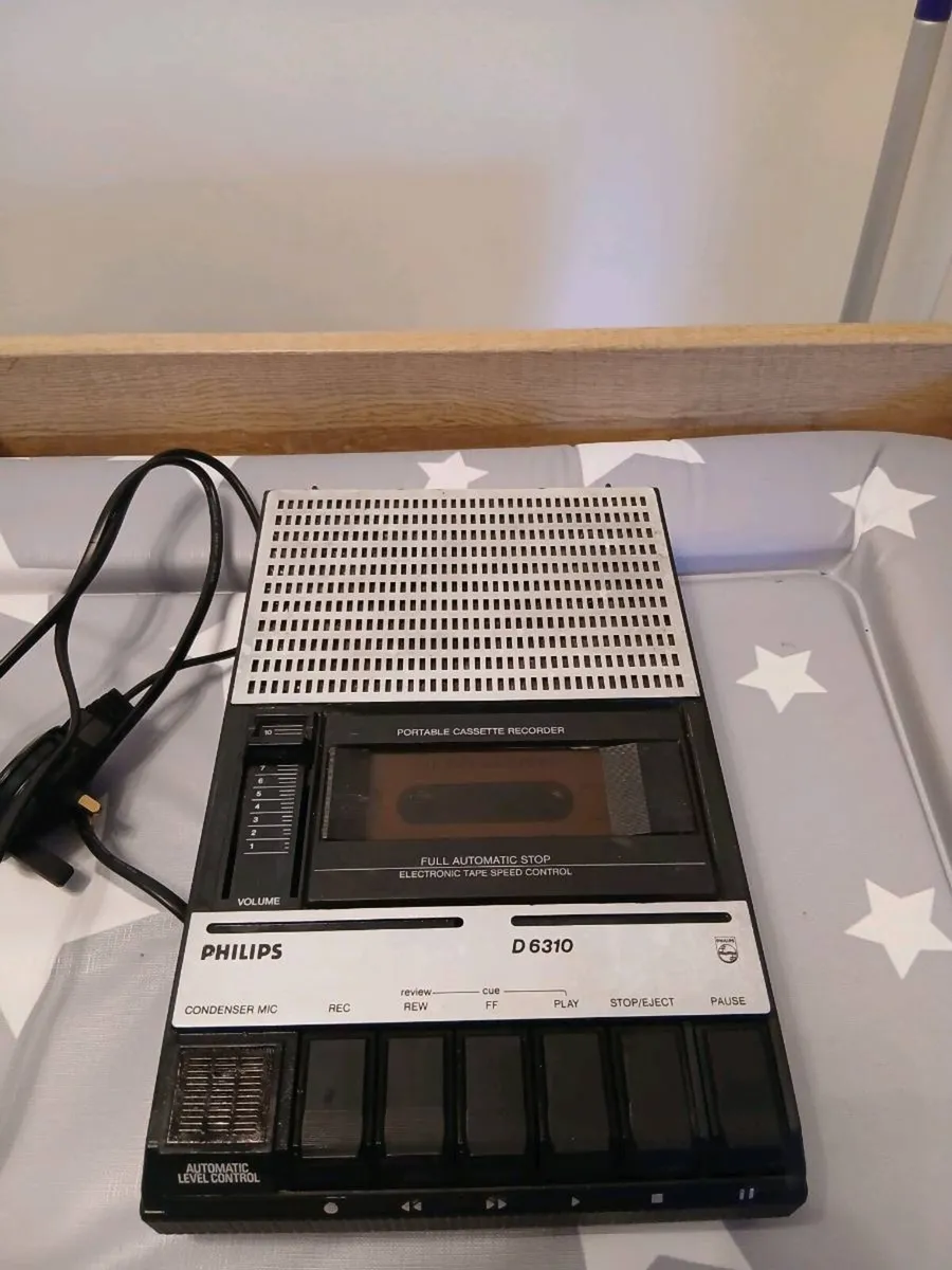 Phillips cassette recorder - Image 2