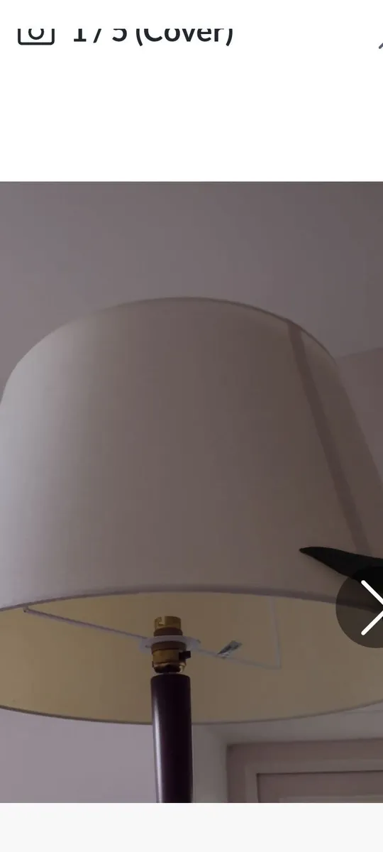 Ex large beige lamp base 45cm - Image 3