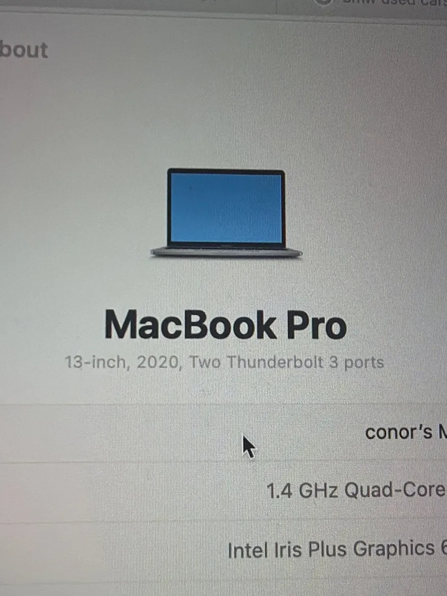Mac book pro 13 inch  2020 - Image 3