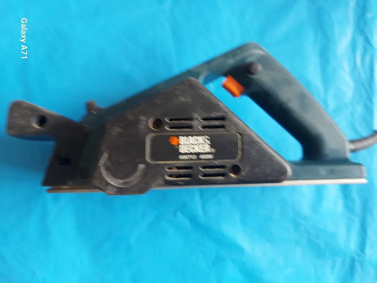 BLACK & DECKER KW713 Planer 400W Excellent Conditi - Image 2
