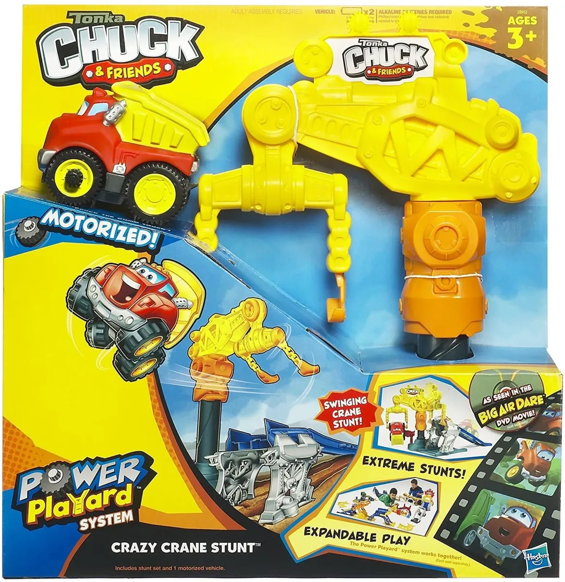 Tonka Chuck Friends Power Playard Crane car truck - Image 2