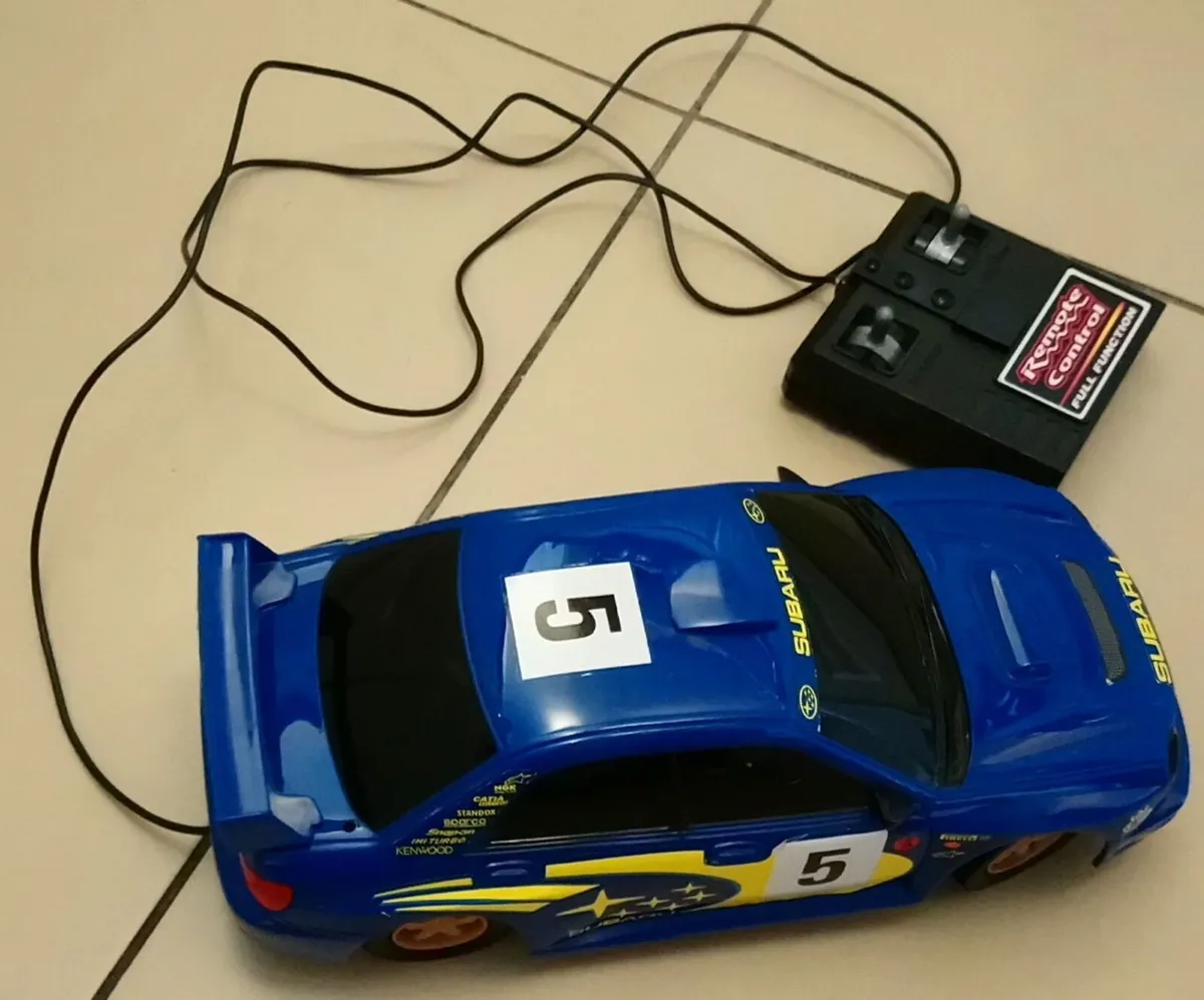 Remote control Subaru racing car with lights RC - Image 1