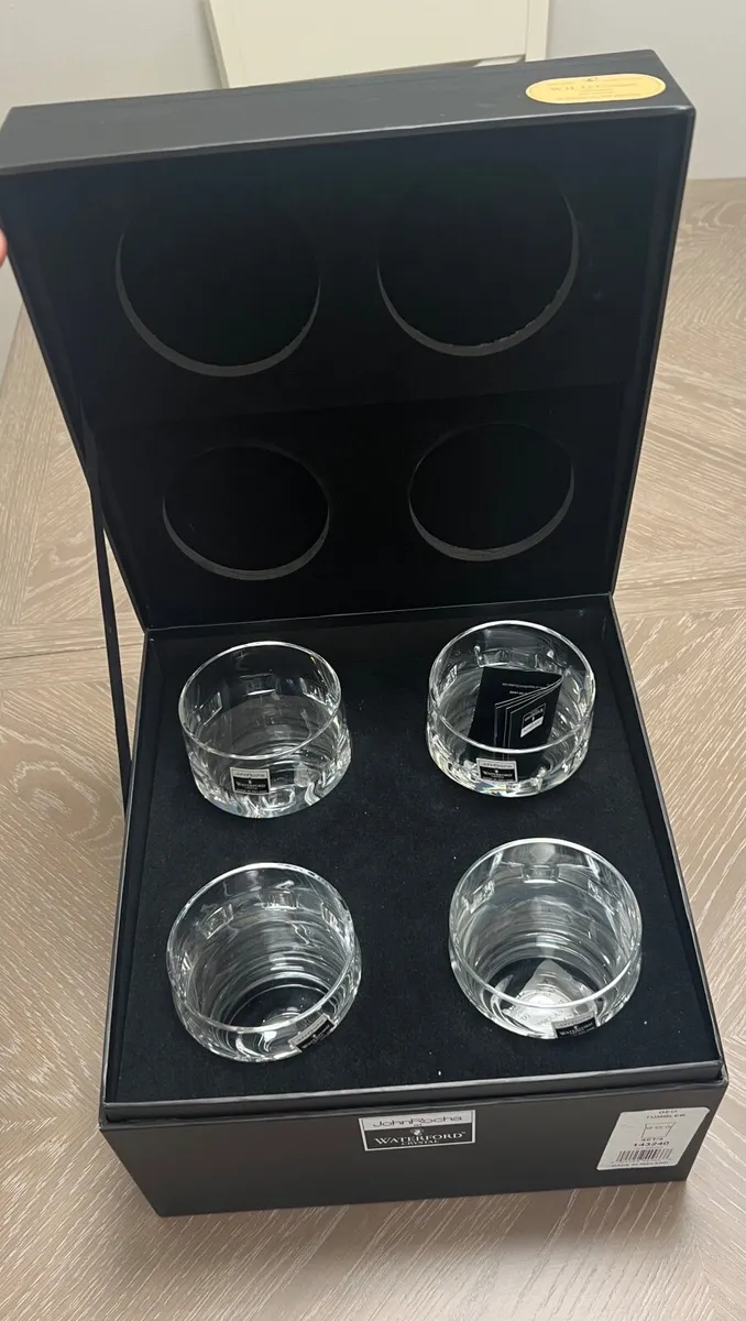 Waterford Crystal-John Rocha Geo Tumblers(Set of 4 - Image 4