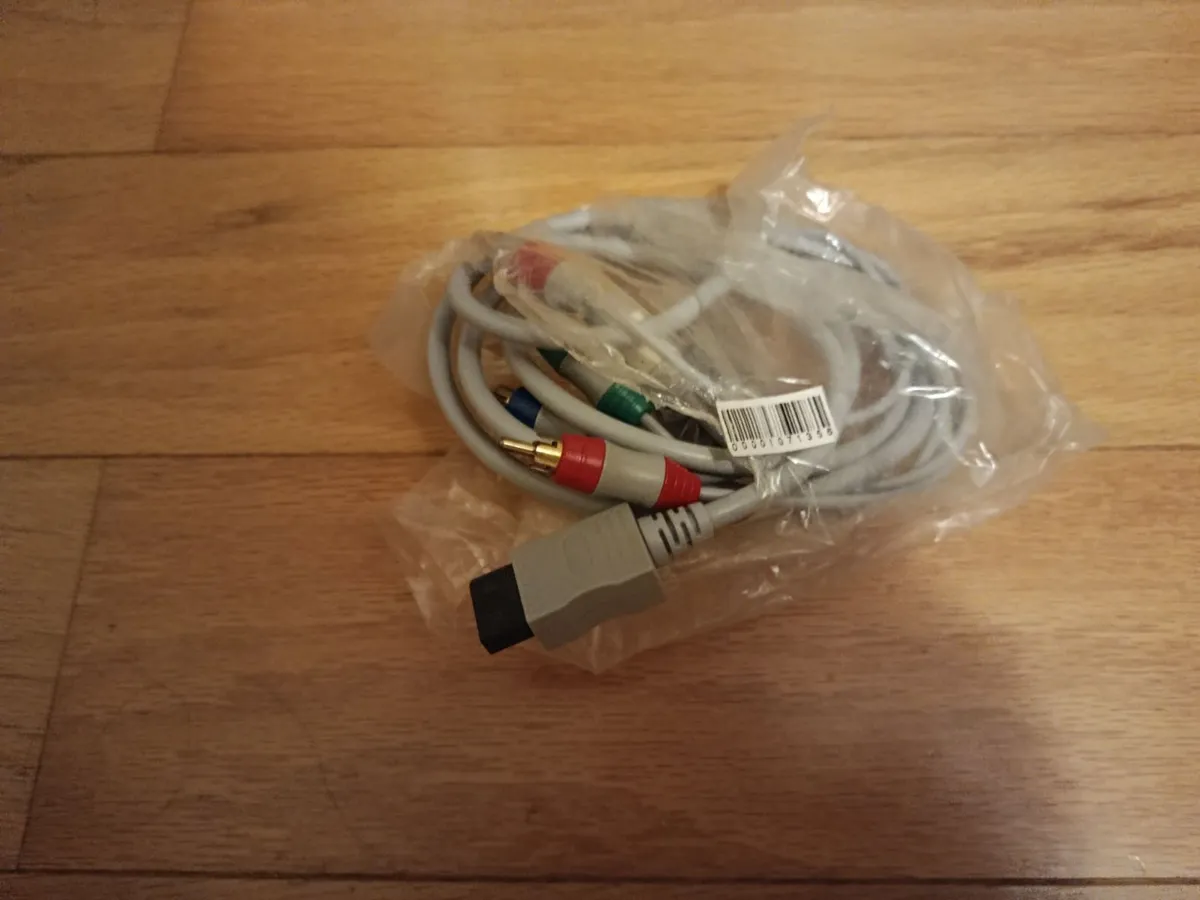 Nintendo Wii Official AV Cable Brand New