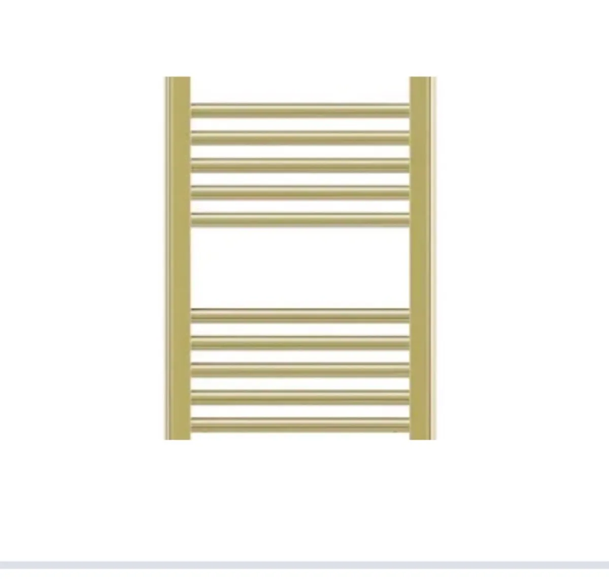 Gold heated towel rail - Image 2