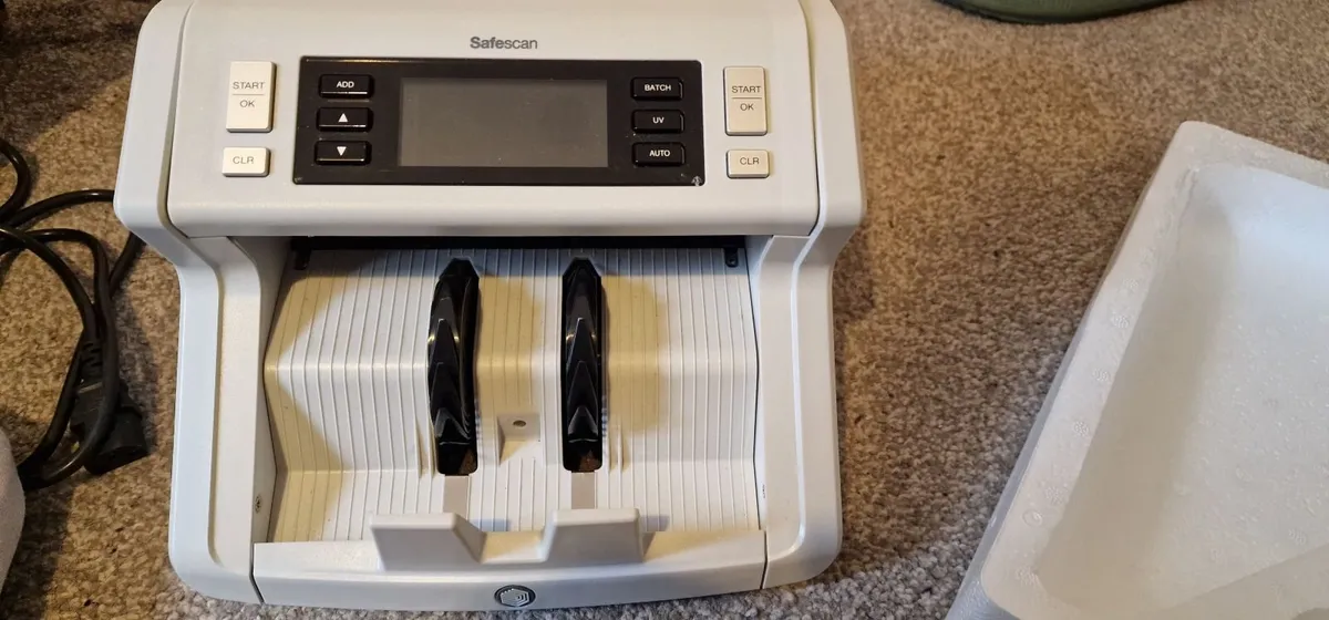 Safescan 2210 Banknote Counter – Excellent Conditi - Image 1