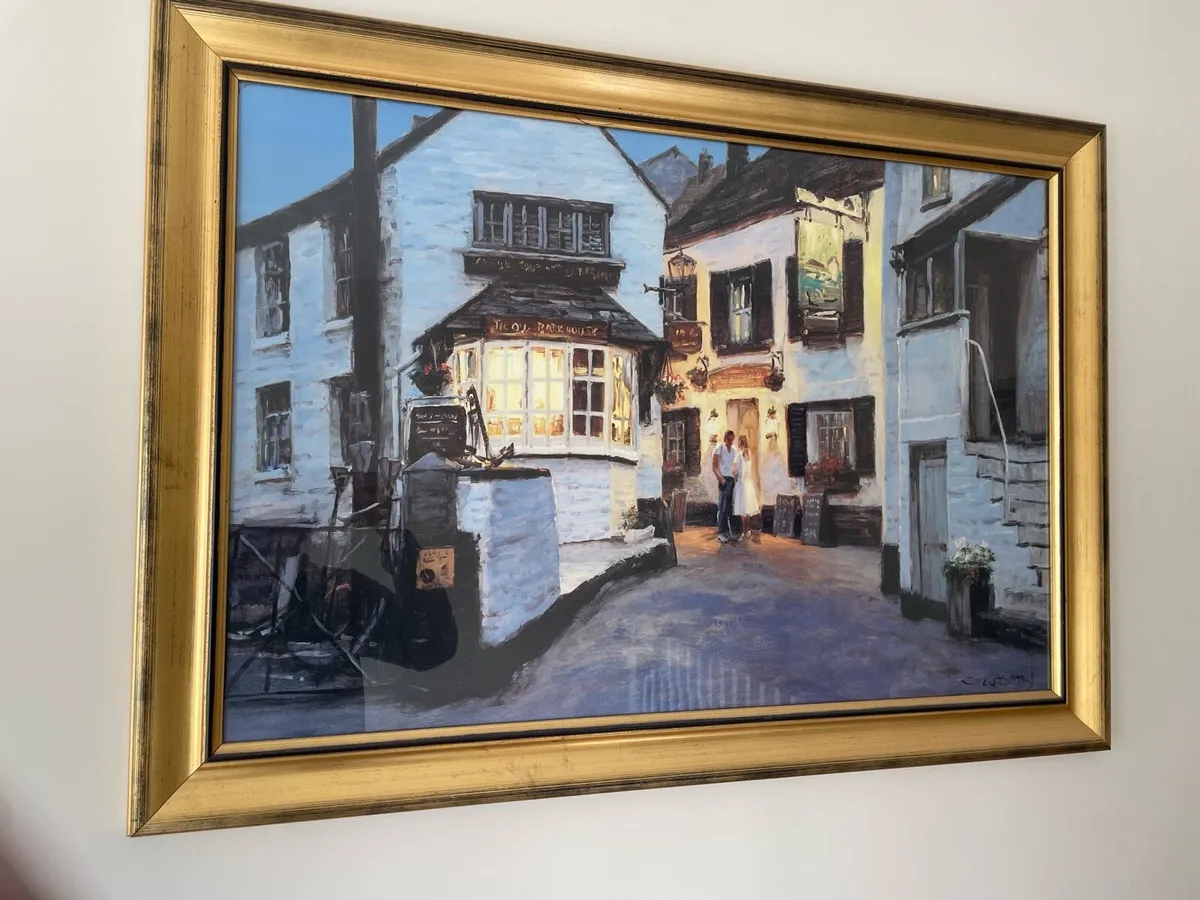 Gold framed painting - Image 2