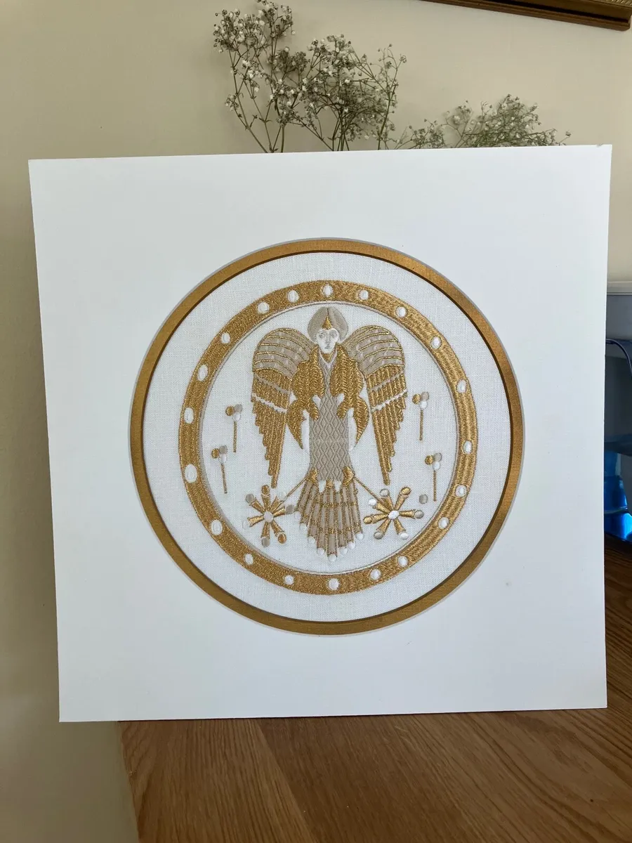 Embroidered Art - Book of Kells - Image 1