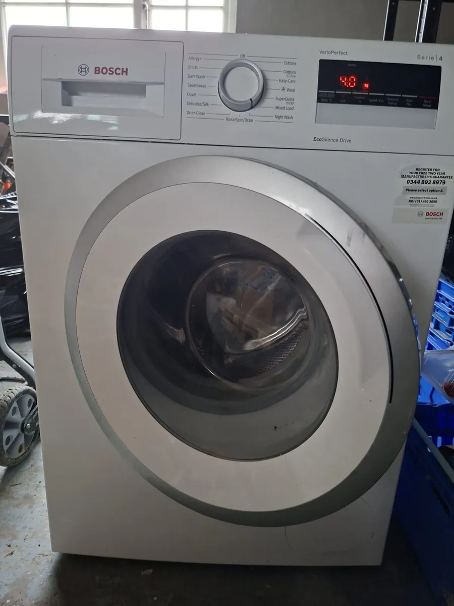 Bosch washing machine