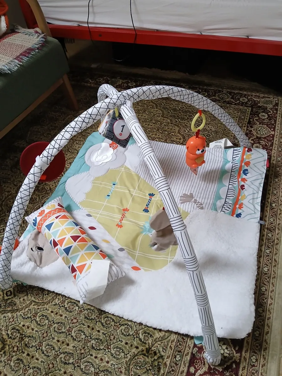 Fisher-Price Perfect Sense Deluxe Gym baby mat - Image 1