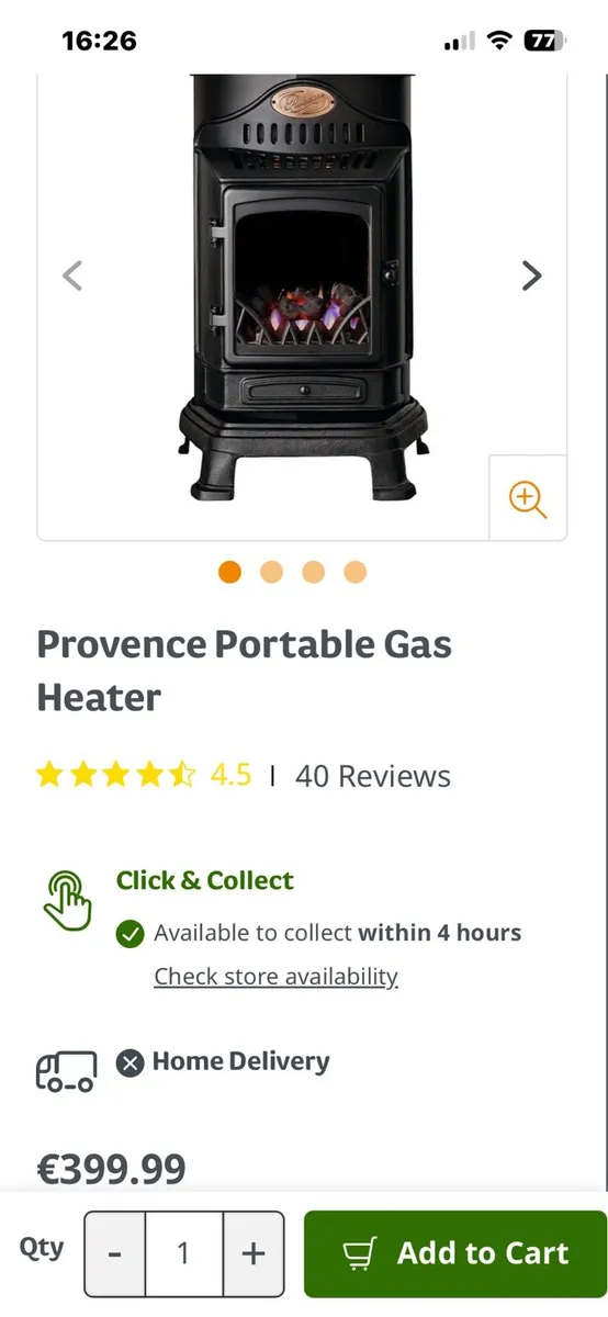 Cast iron gas stove - Image 4