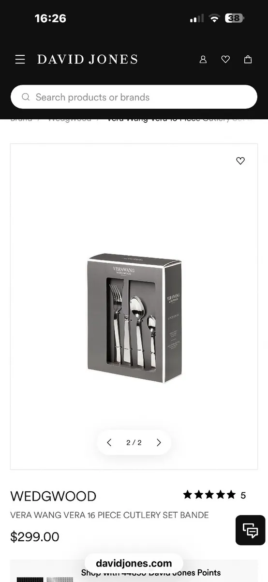 Vera wang Wedgwood 16 piece service set - Image 4