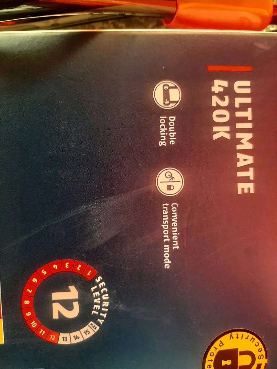 Abus ultimate 420k lock new - Image 2