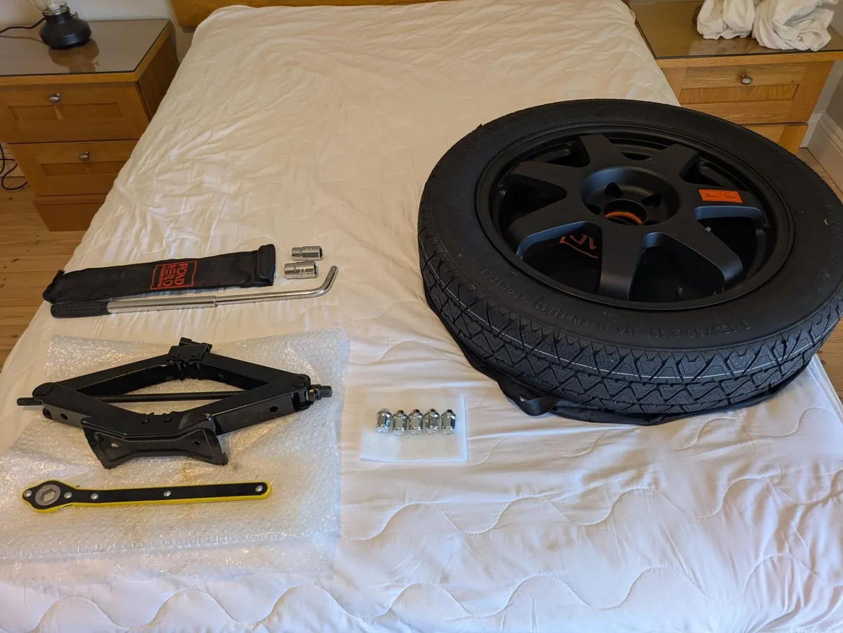 19" spacesaver Spare Wheel & kit for KIA EV6 - Image 1
