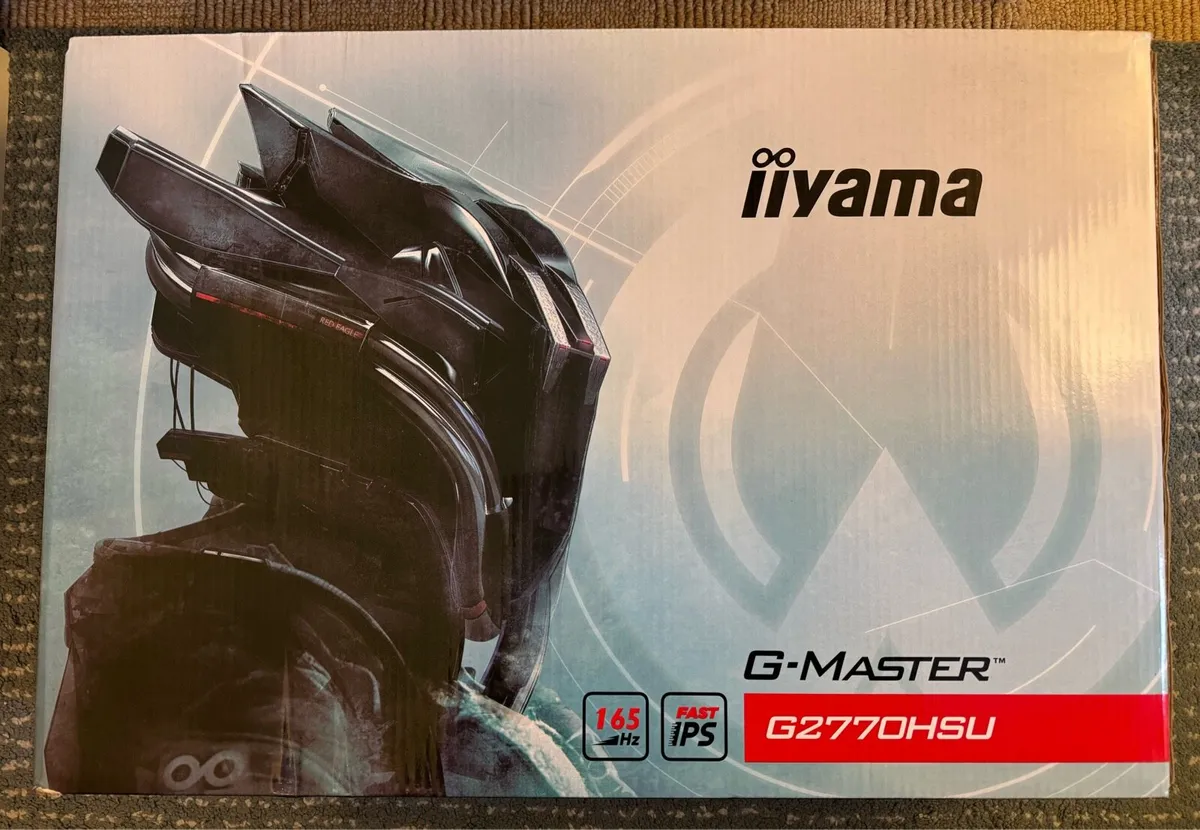 IIyama Red Eagle 27” Monitor (165hz, IPS, 1080p) - Image 1