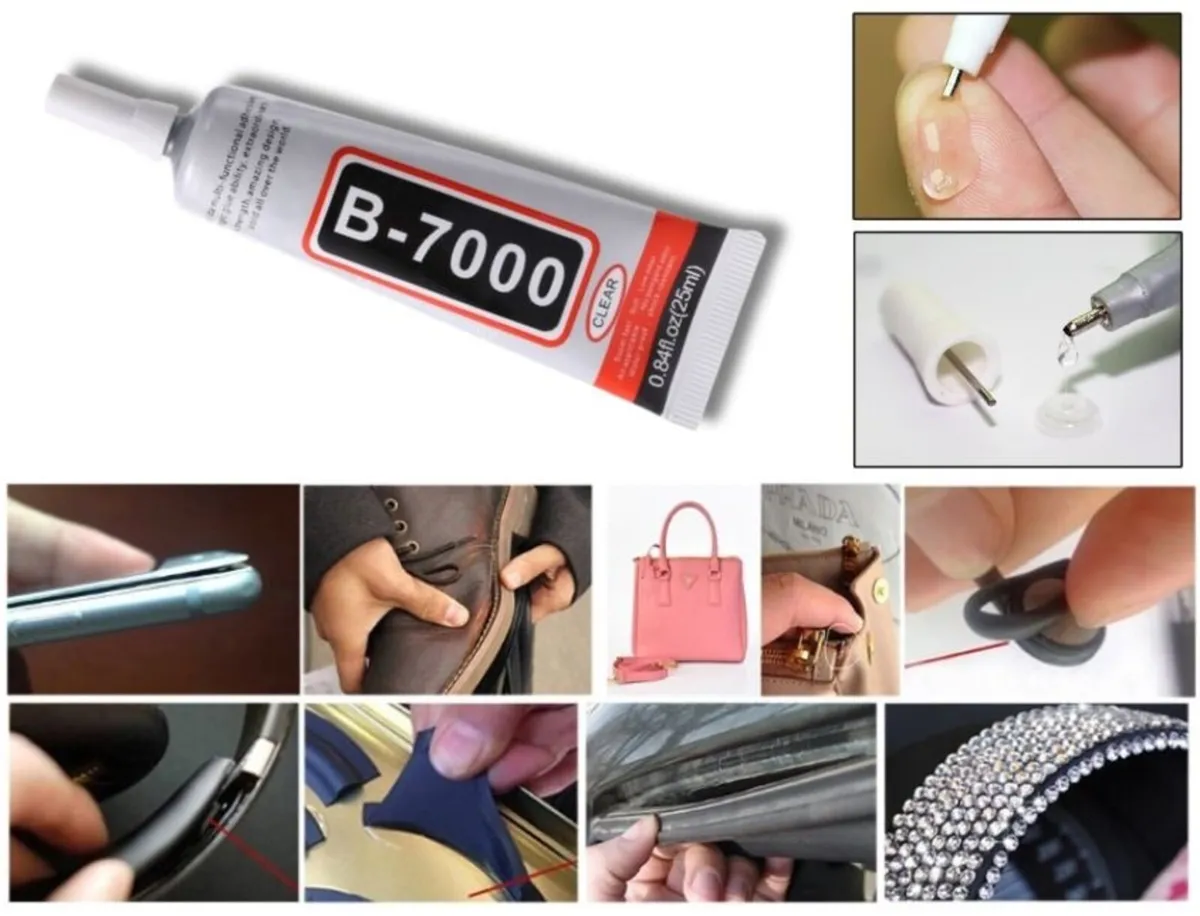 B7000 Adhesive 25ml Clear Multi Purpose DIY Repair - Image 3