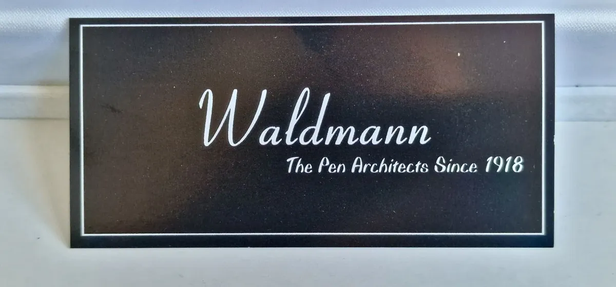 Waldmann Brand New Sterling Silver Fountain Pen - Image 4