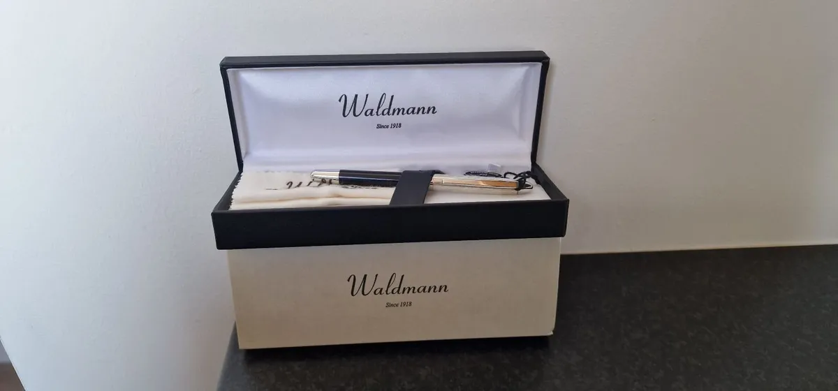 Waldmann Brand New Sterling Silver Fountain Pen - Image 3