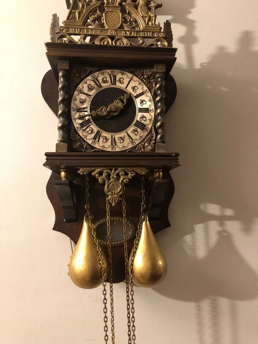 Clocks  old writing desk - Image 2