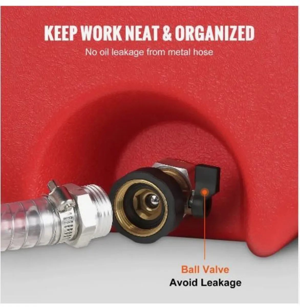 16 Gallon Fuel Caddy, 7.8 L/min, Portable Gas Sto - Image 4