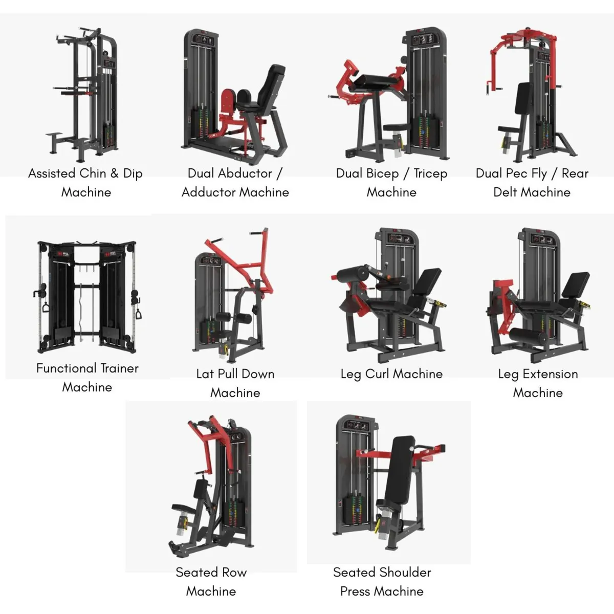 Apex Select Commercial Gym Machines - Weights Gym