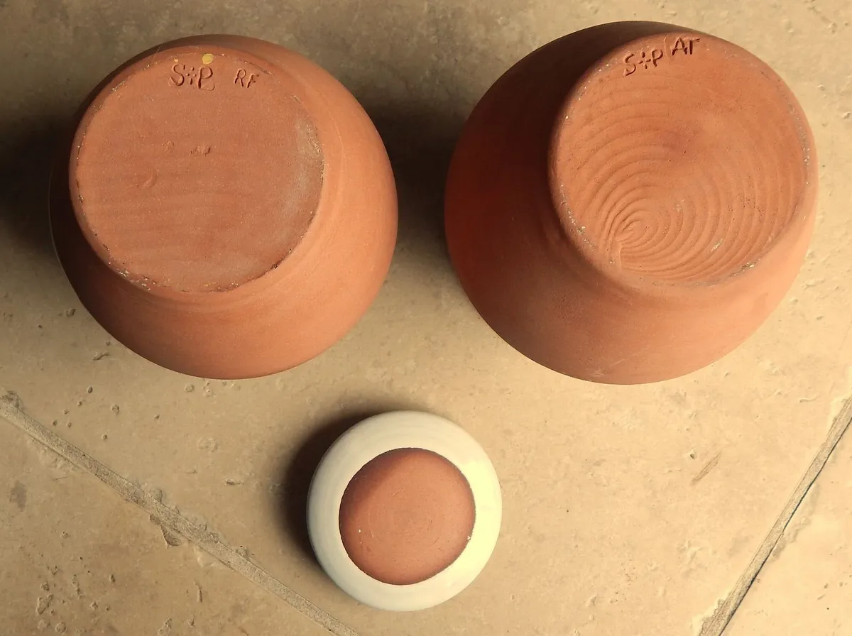 Stephen Pearce Pottery Storage Jar & Barrel Vase - Image 4