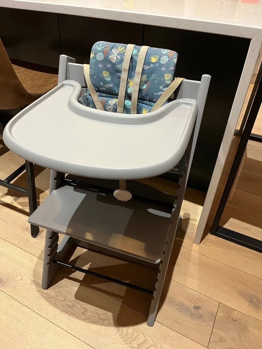 Stokke Tripp Trapp chair and accessories - Image 1