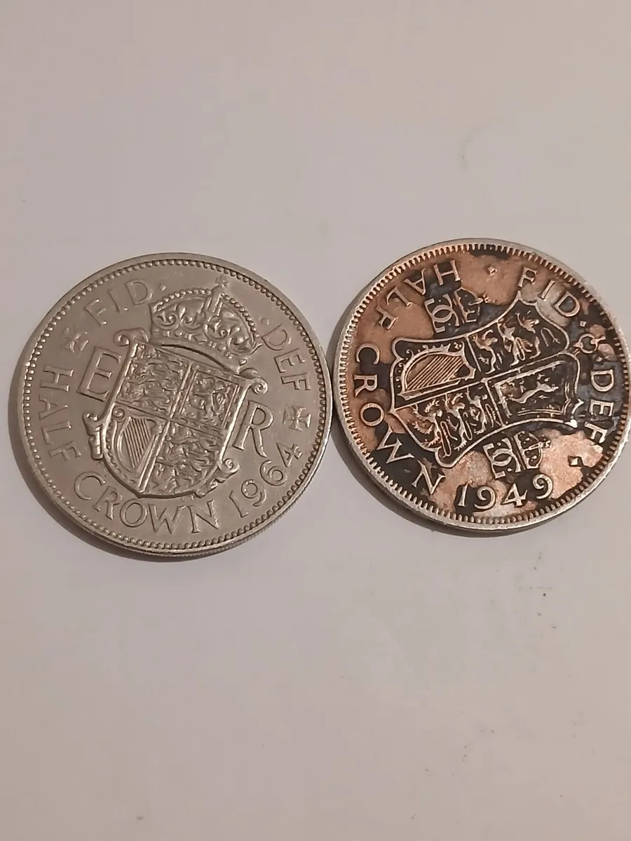 British half crowns - Image 2