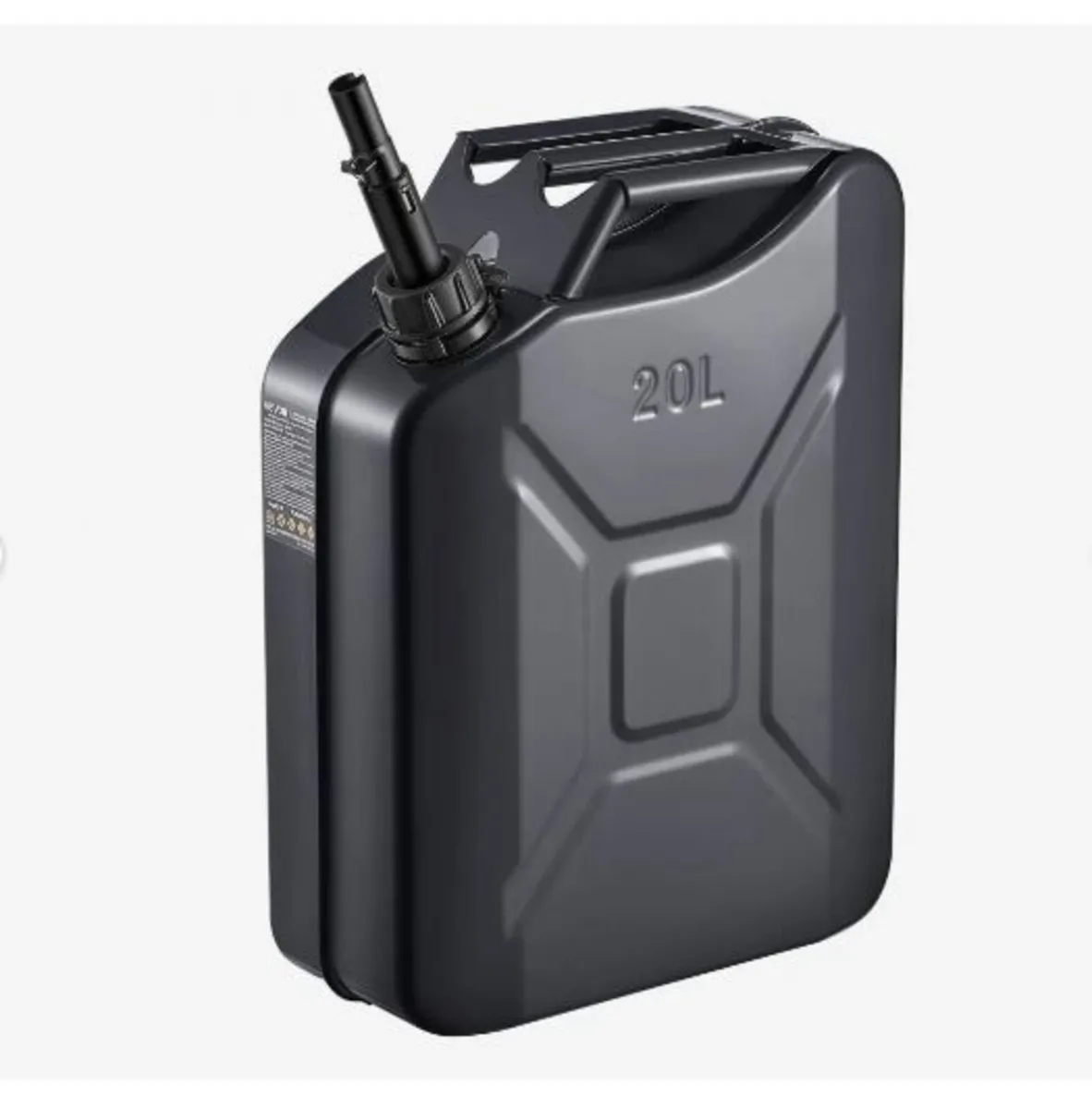 Metal Fuel Container, 20 L, Fuel Jerry Can - Image 1