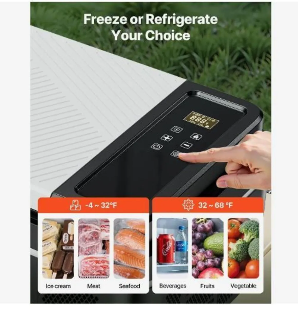 Car Refrigerator, DC 12/24V AC100-240V - Image 4