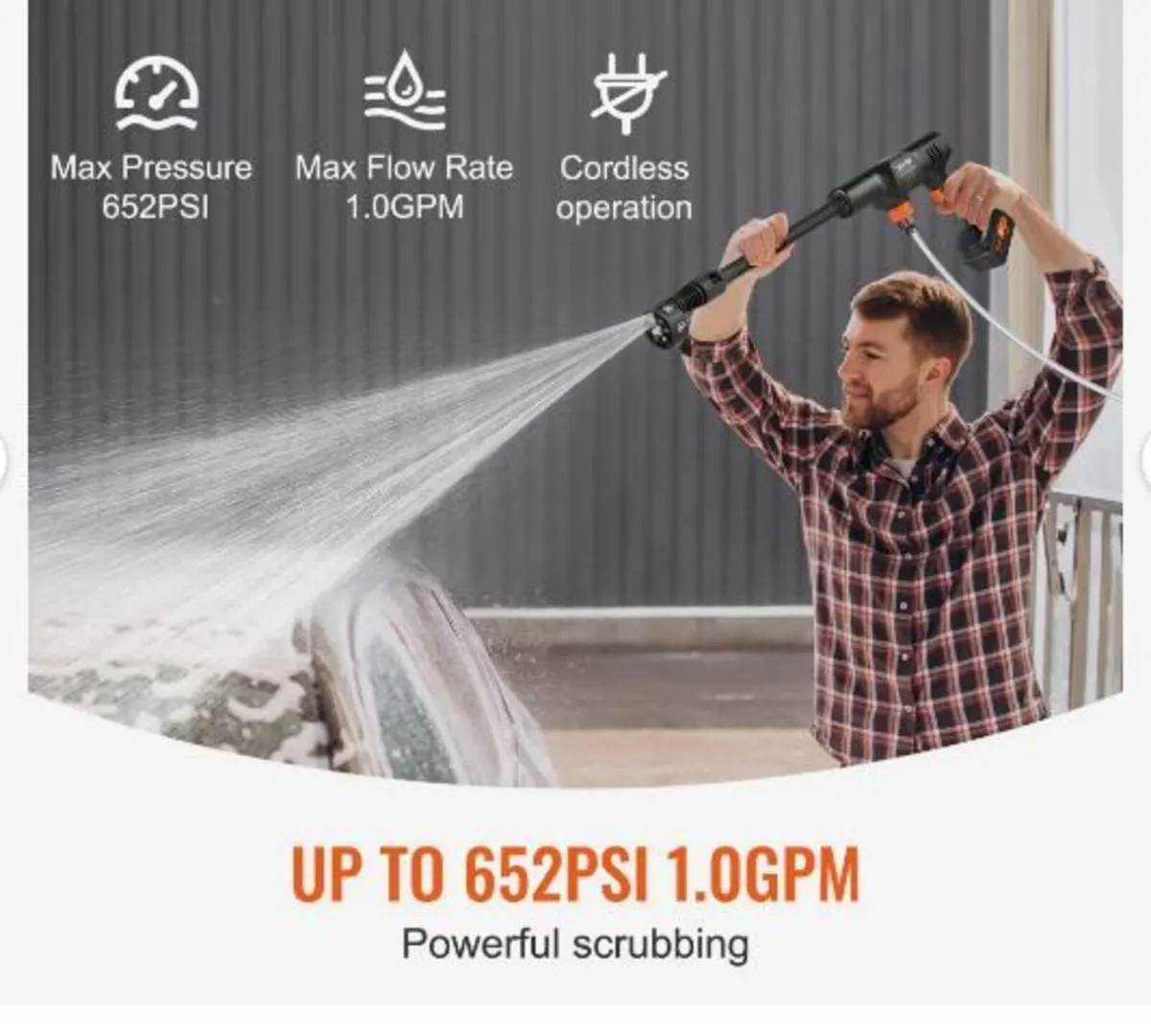 Cordless Pressure Washer - Image 2