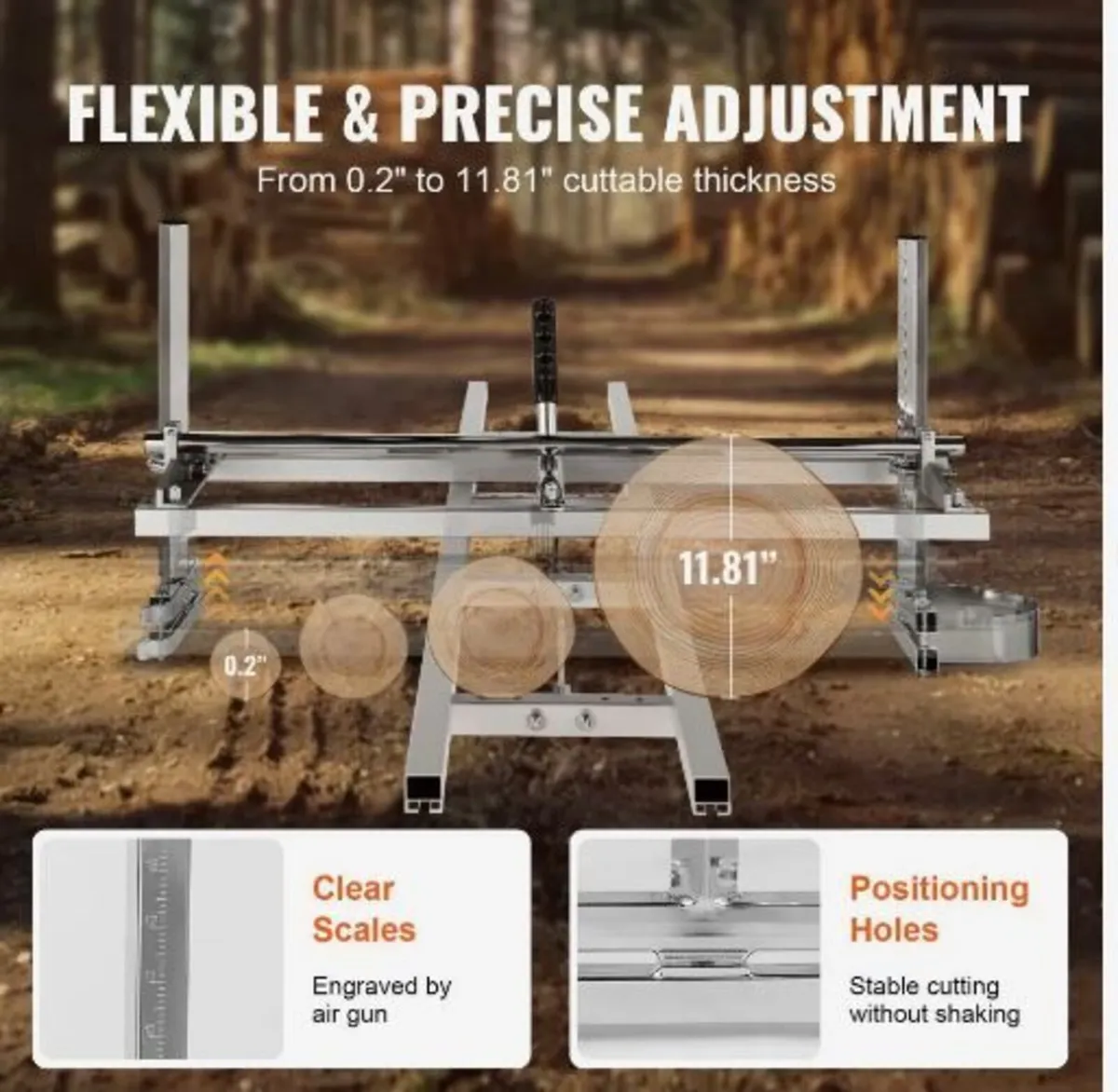 Chainsaw Mill and Rail Mill Guide System - Image 4