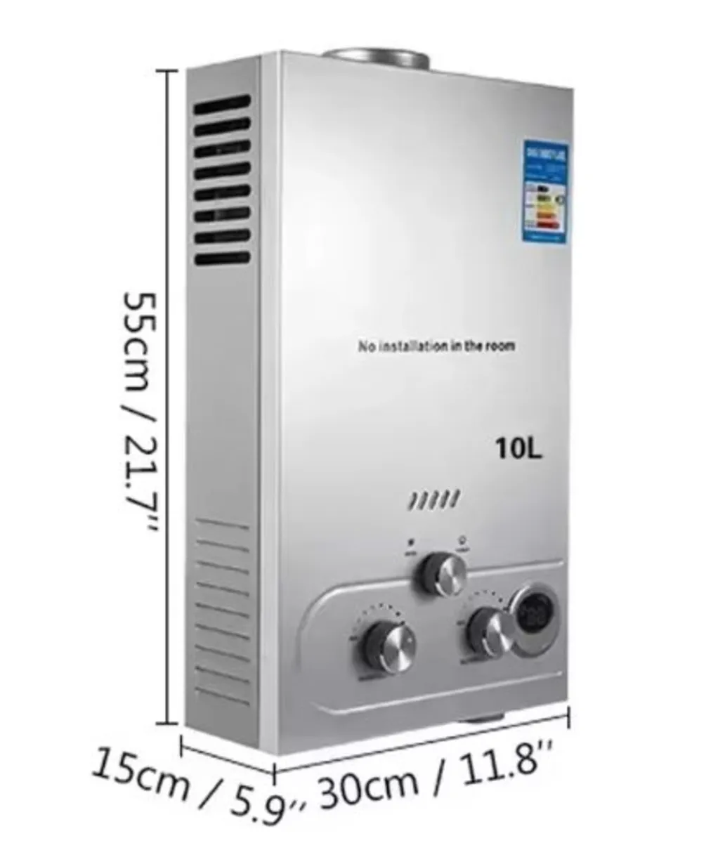 LPG Water Heater 10L - Image 1