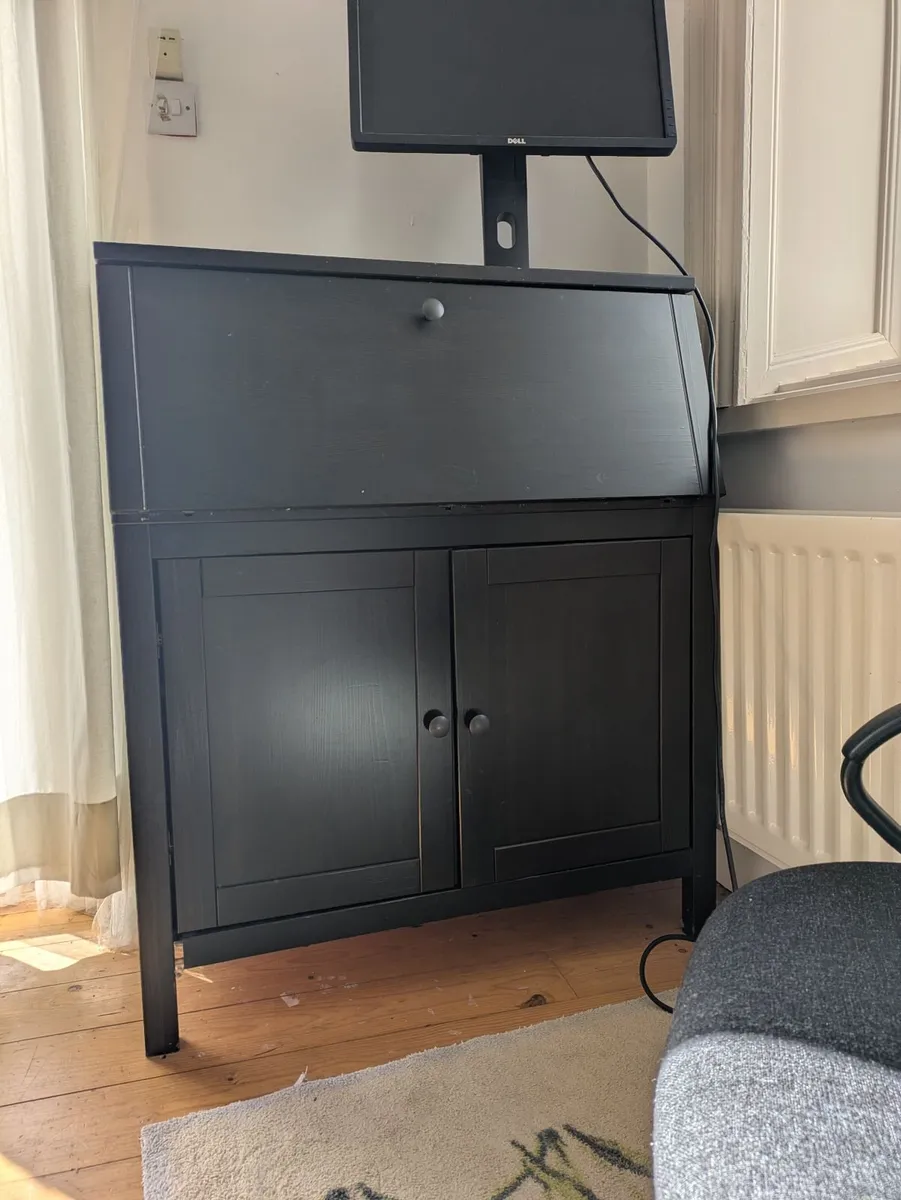 Free to collect Ikea Hemnes secretary desk - Image 1