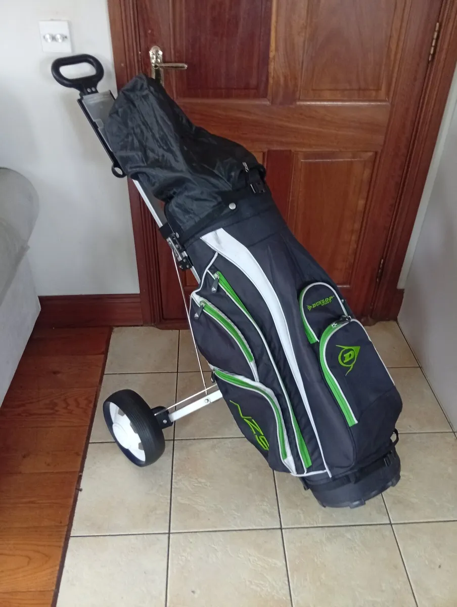 Ladies Starter Set Of Clubs/Bag/Trolley Balls Tees - Image 1