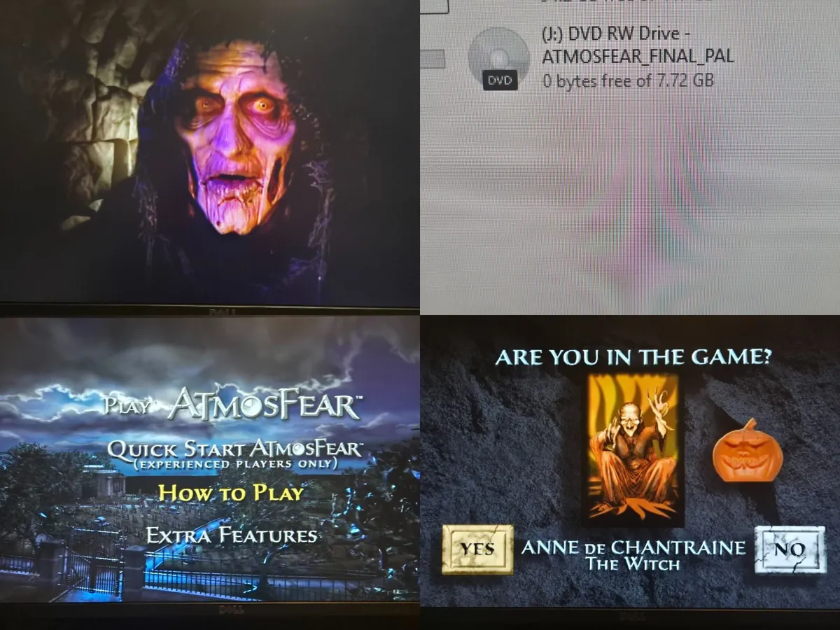 Atmosfear The Gatekeeper DVD Board Game (Complete) - Image 2