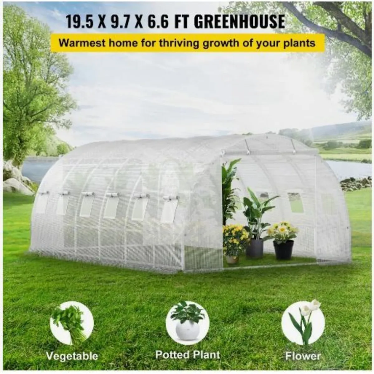 Walk-in Tunnel Greenhouse - Image 2