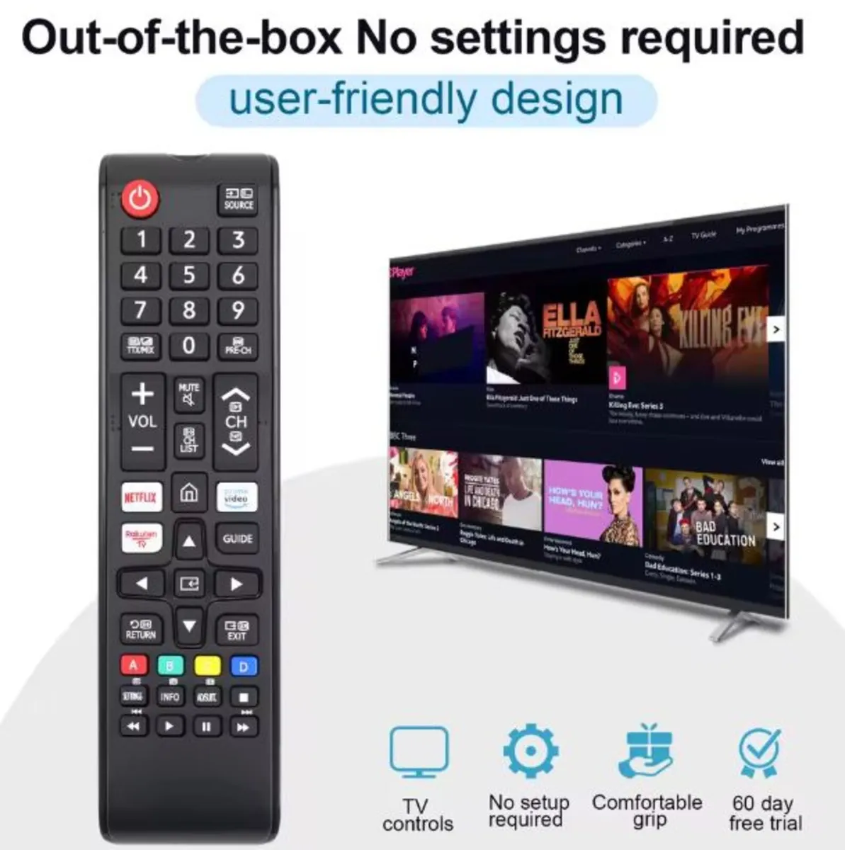 Samsung Remote Control - - Compatible All Models - Image 2