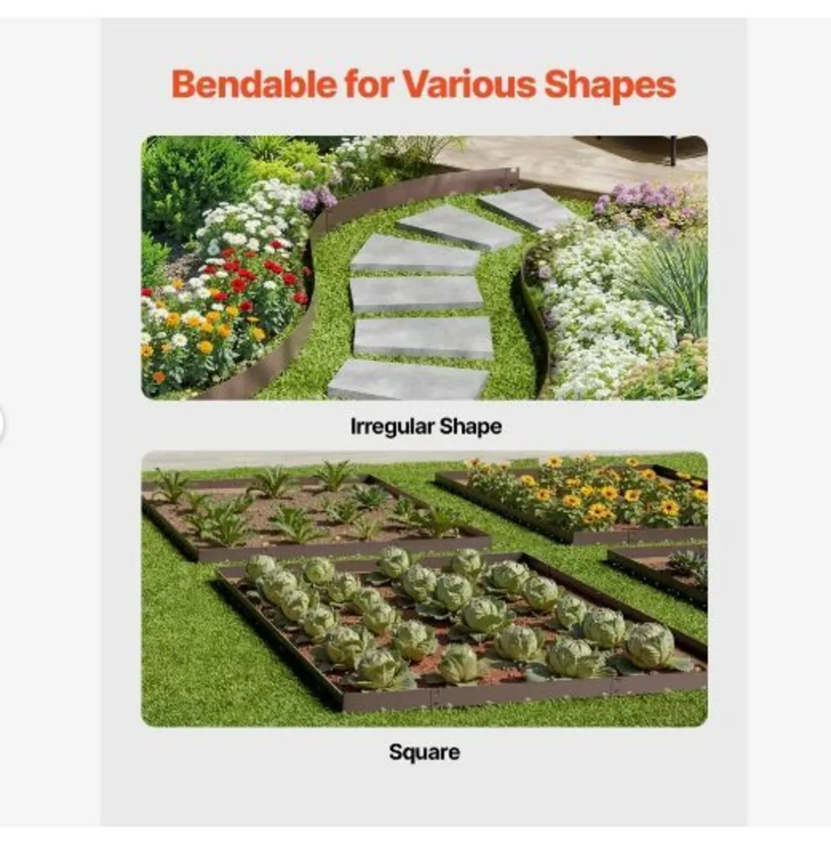 Steel Landscape Edging, 5 Packs - Image 4