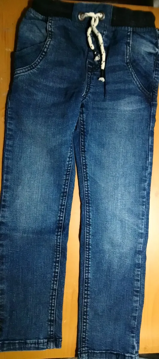 Denim - boys jeans trousers - pants age 6-7 years - Image 2