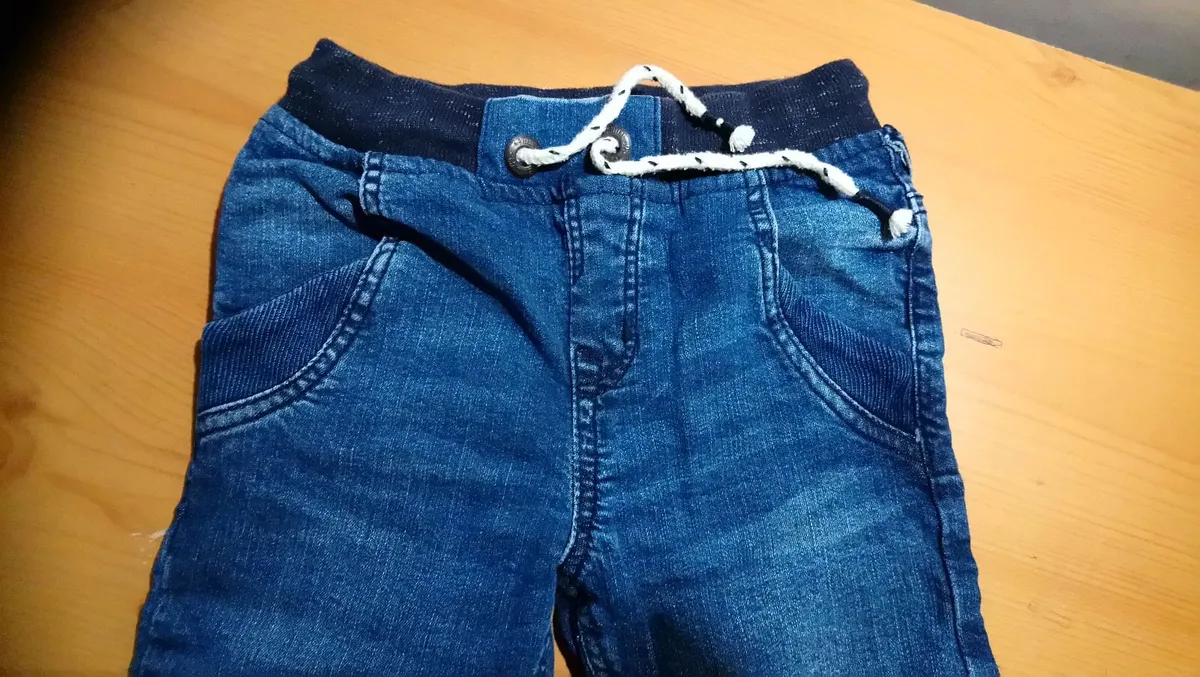 Denim - boys jeans trousers - pants age 6-7 years - Image 1