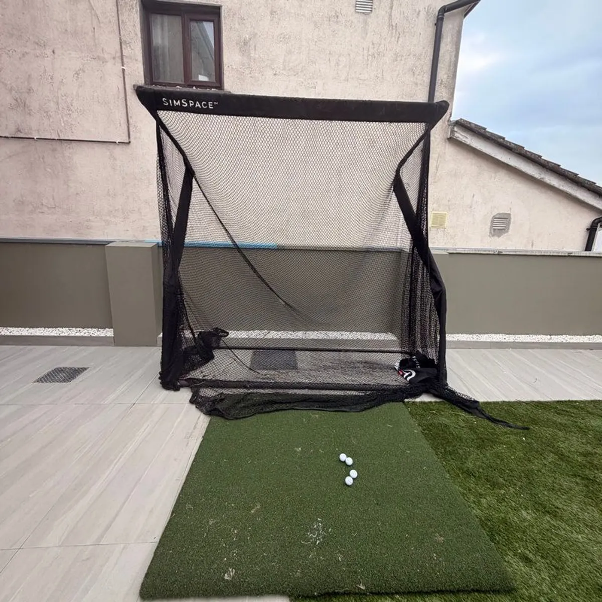 Golf SimSpace Practice Net + Matt - Image 1