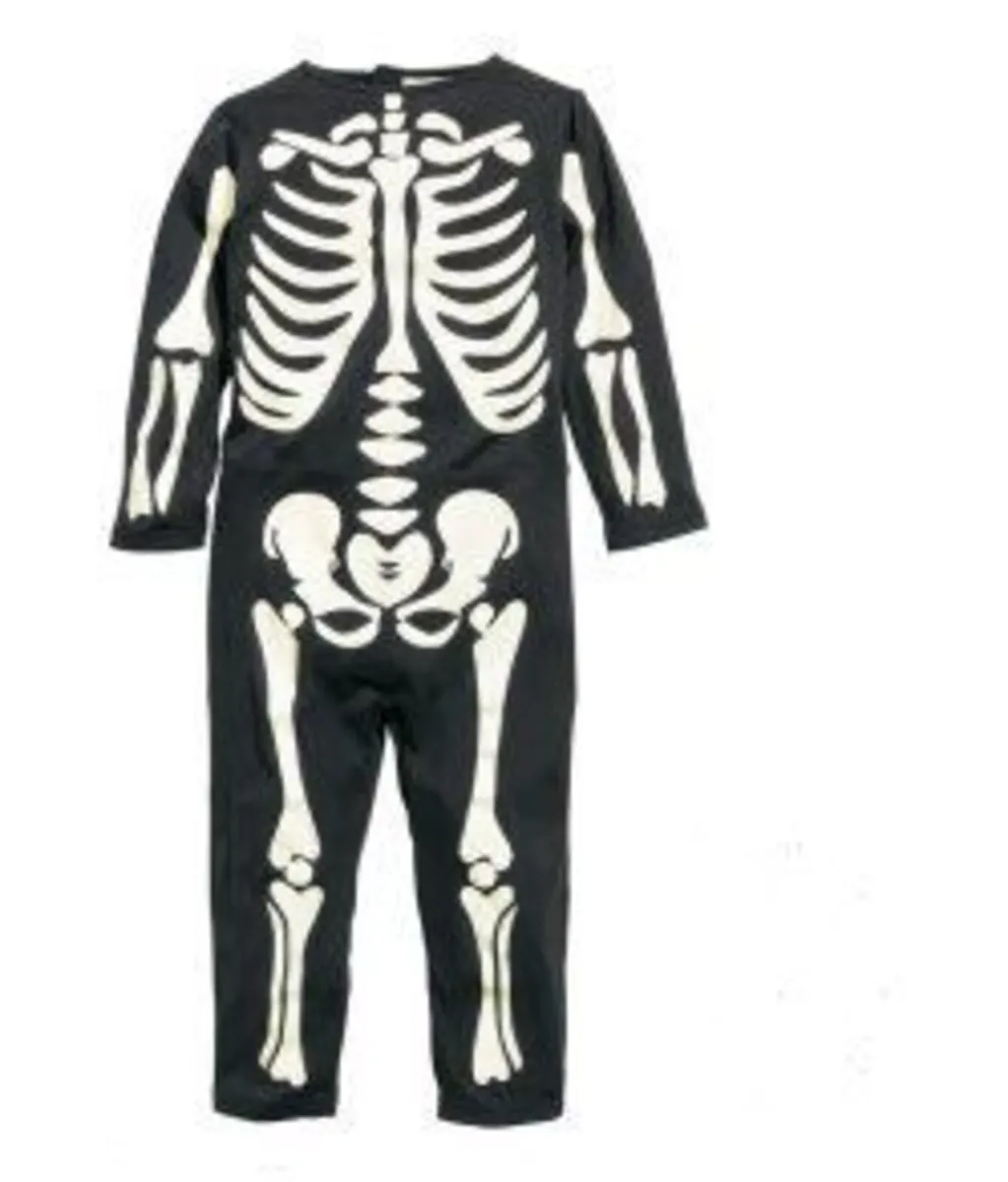 Halloween Skeleton costume pyjama - kids 2-4 years
