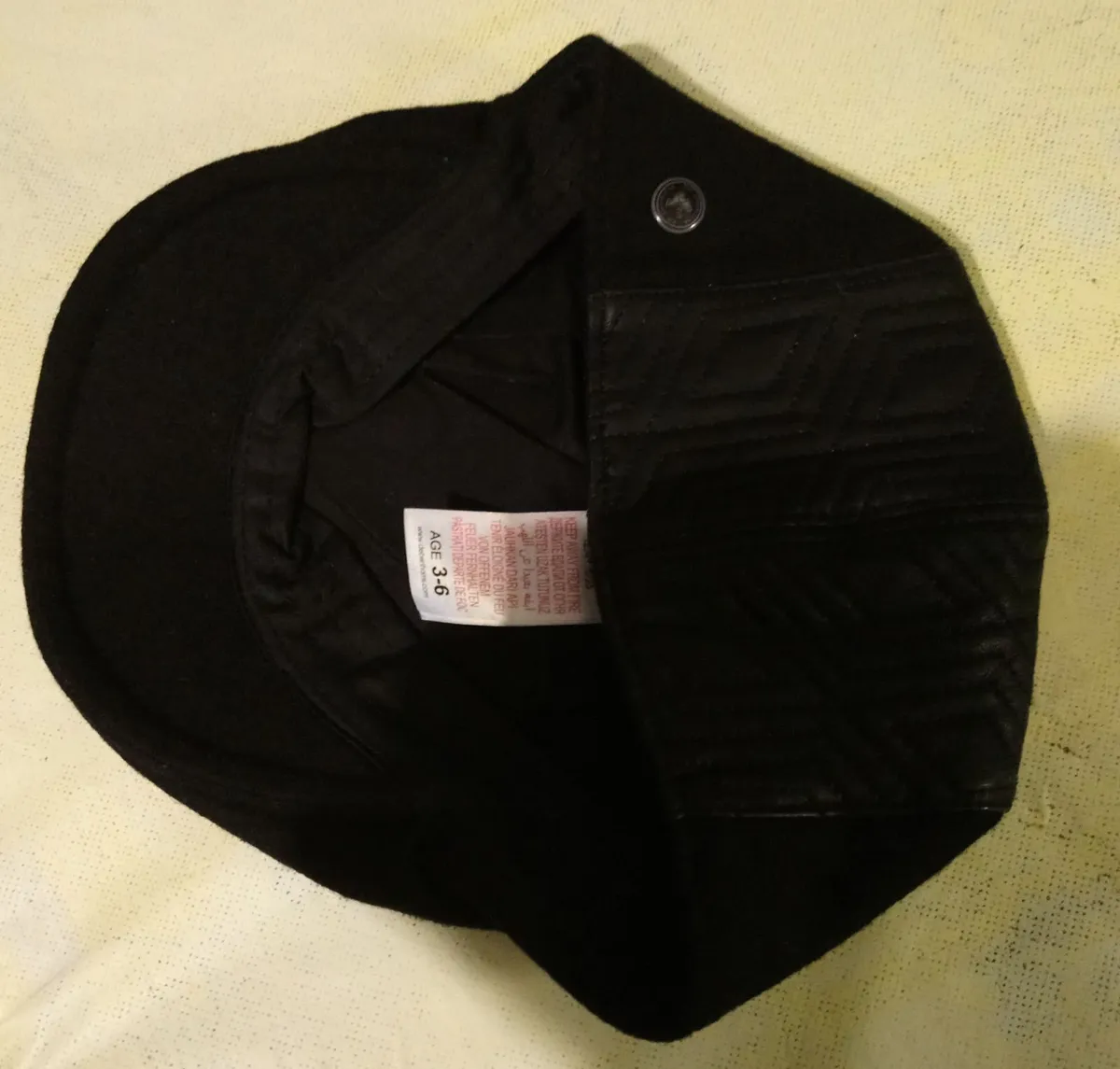 Kids flat cap toddler paddy cap driver hat bunnet - Image 1