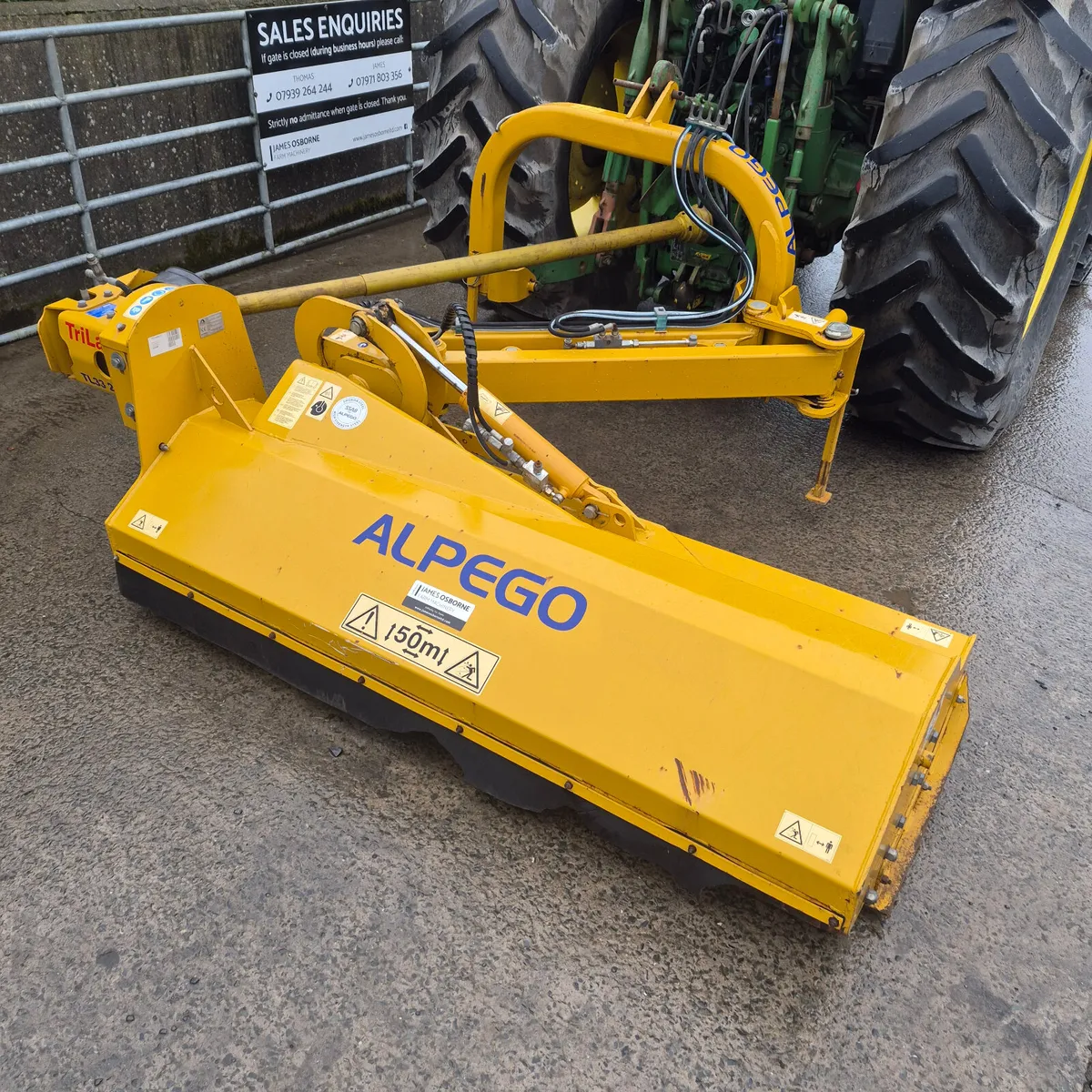 Alpego TL33-200 Flail Mower - Image 1